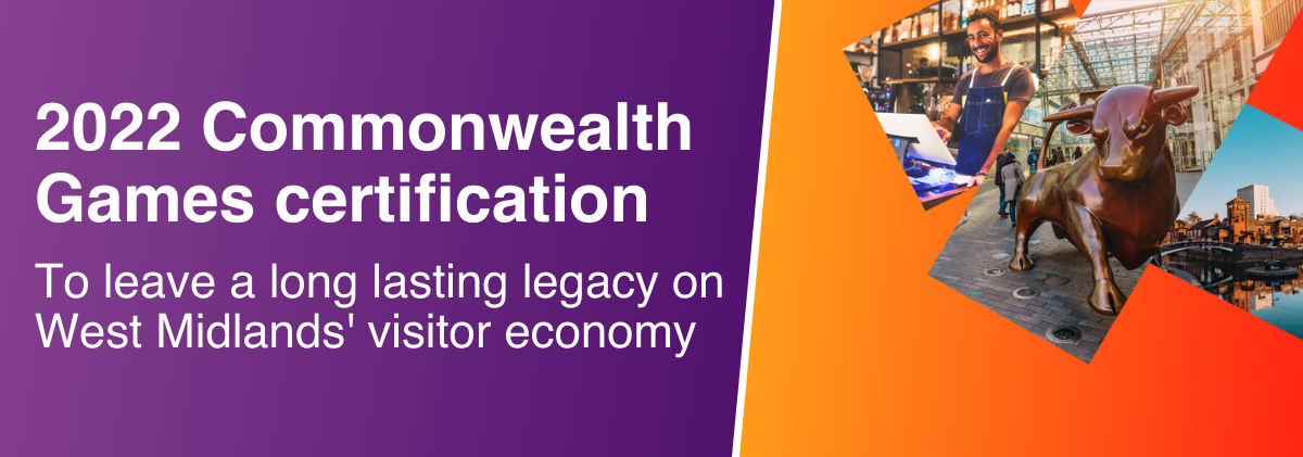 2022 Commonwealth Games certification to leave lasting legacy on West Midlands’ visitor economy - Birmingham Commonwealth Games 2022 logo.