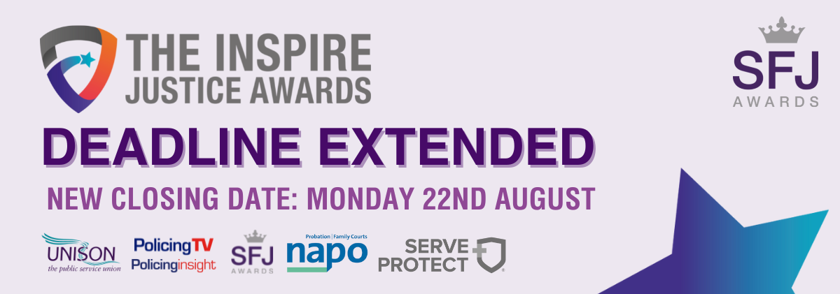 Inspire Justice Awards closing date extended