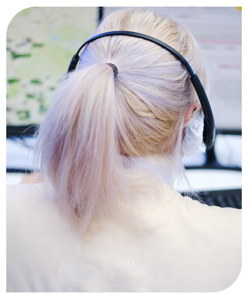 Emergency contact handler at work