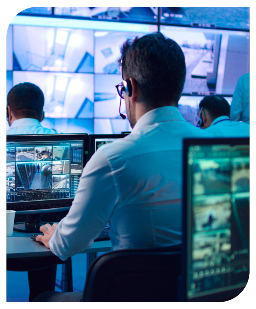 Person working in protective security