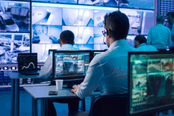 Person working in protective security