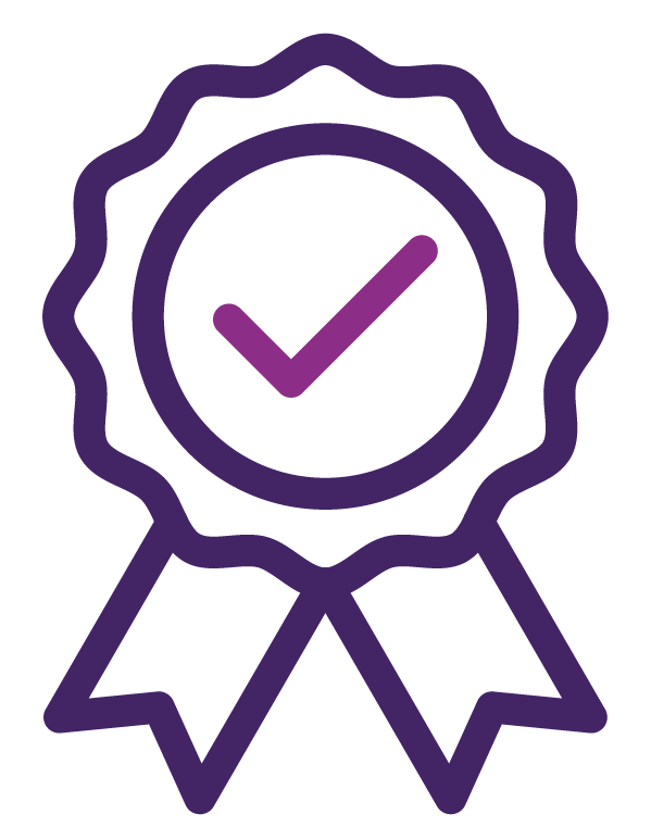 Quality mark rosette