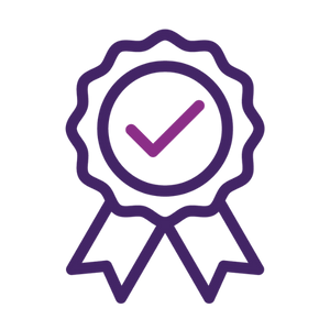 Quality mark rosette