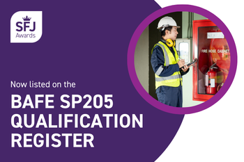 SFJ Awards qualifications now listed on the BAFE SP205 Qualification Register