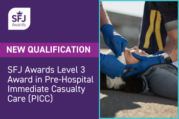 New Level 3 Award in Pre-Hospital Immediate Casualty Care (PICC) launched