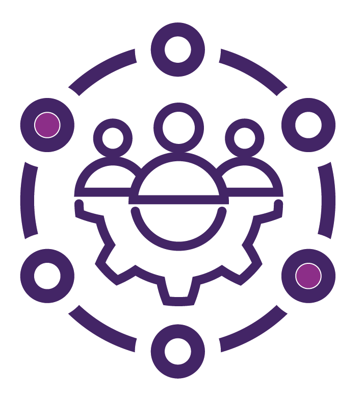 Icon indicating career progression