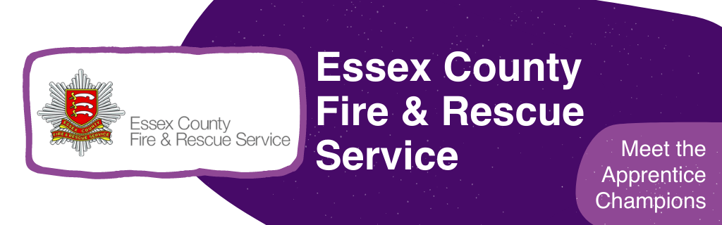 Name and logo of organisation, Essex County Fire and Rescue Service