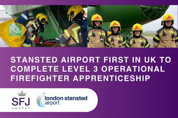 Stansted airport first in uk to complete Level 3 Operational Firefighter Apprenticeship