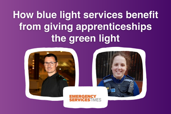 How blue light services benefit from giving apprenticeships the green light