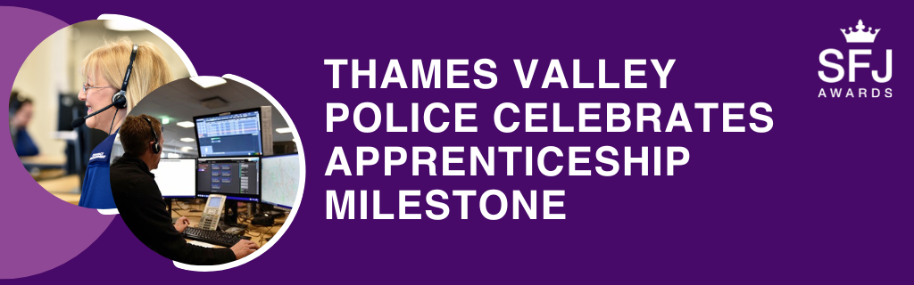 Thames Valley Police celebrates apprenticeship milestone
