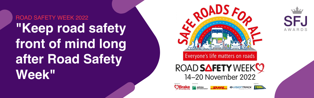 Road Safety Week 2022 banner