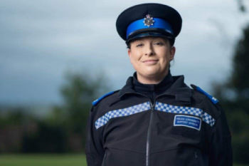 Loren Sims, PCSO apprentice from Sussex Police