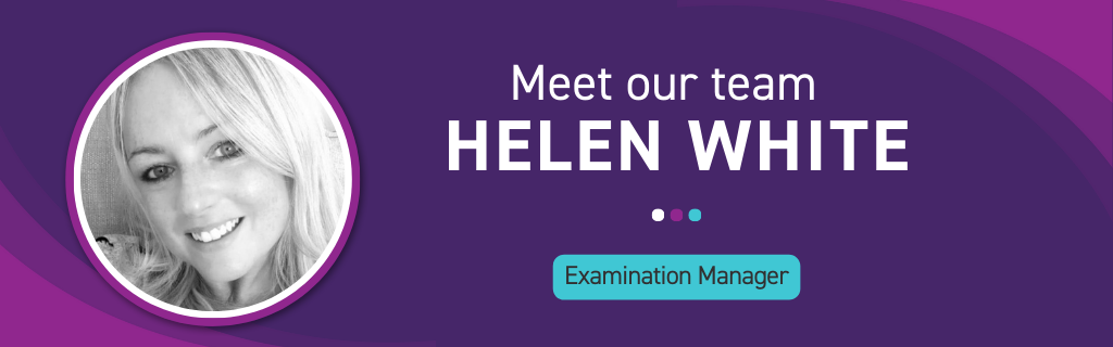 Helen White, examination manager