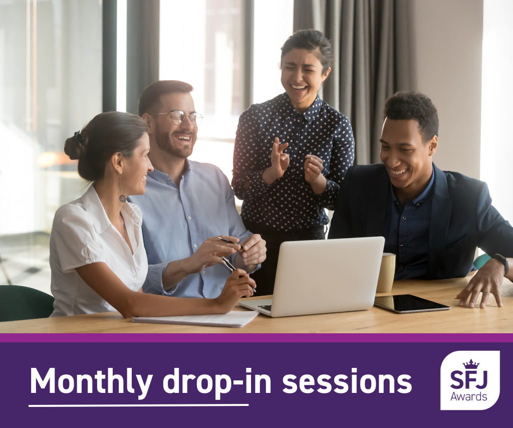 Monthly drop-in sessions