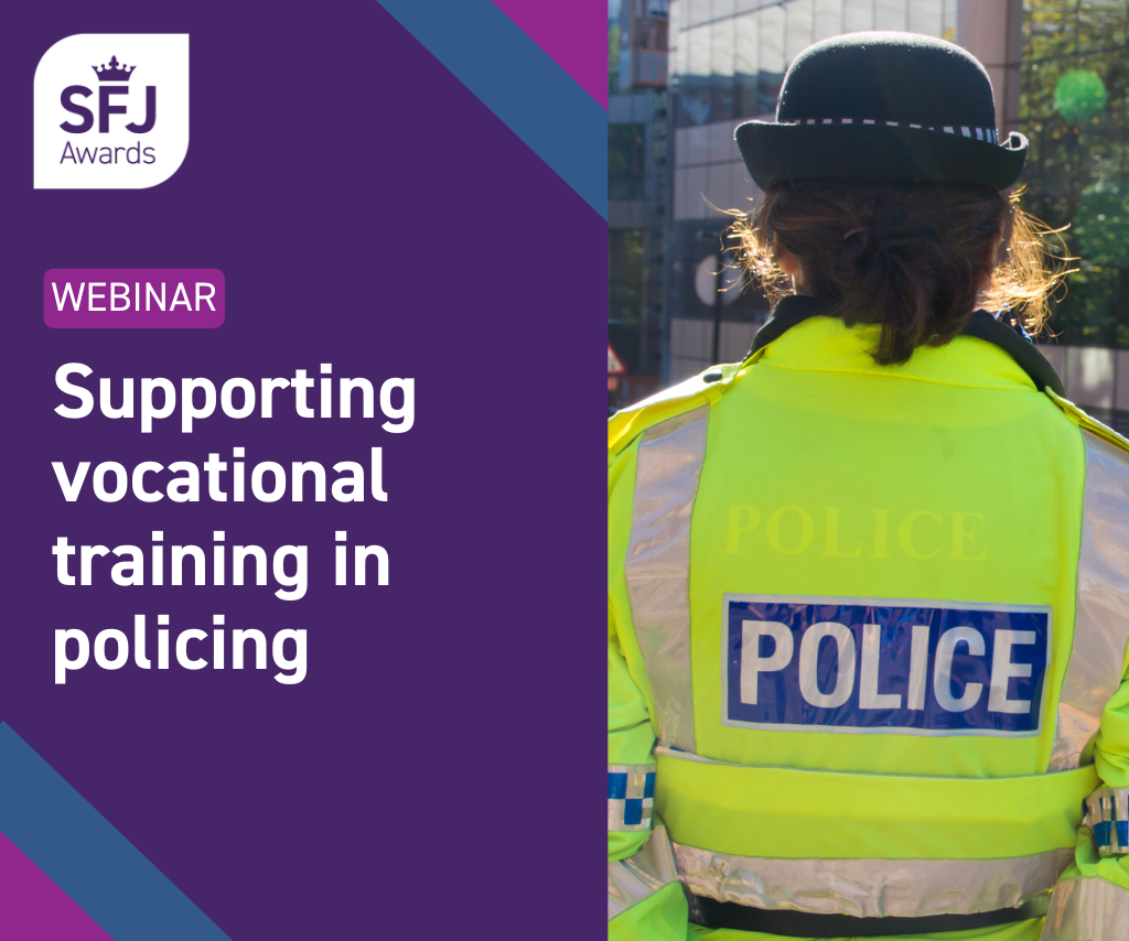 Webinar: Supporting vocational training in policing