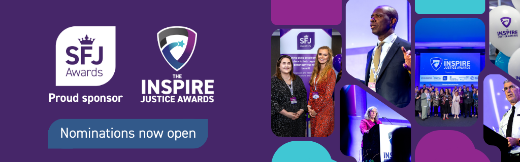 Inspire Justice Awards nominations open - SFJ Awards proud sponsors