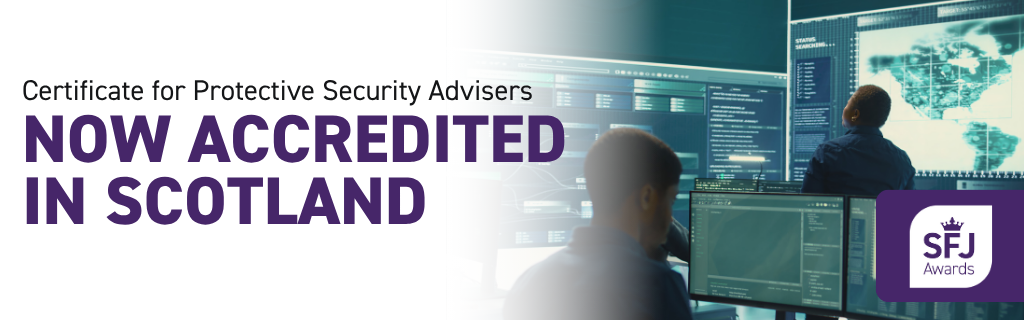 Certificate for Protective Security Advisers now accredited in Scotland